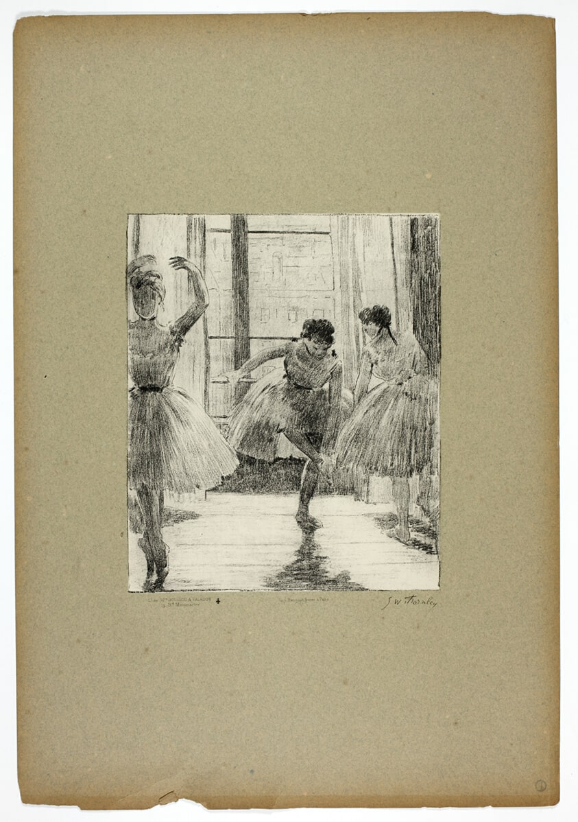 Before the Ballet Class