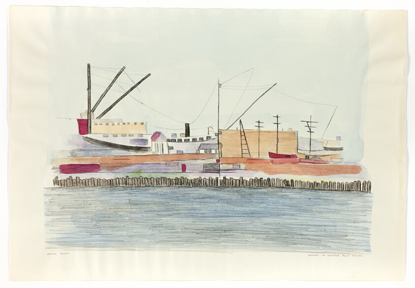 Wharf at Hunter's Point, S.F.