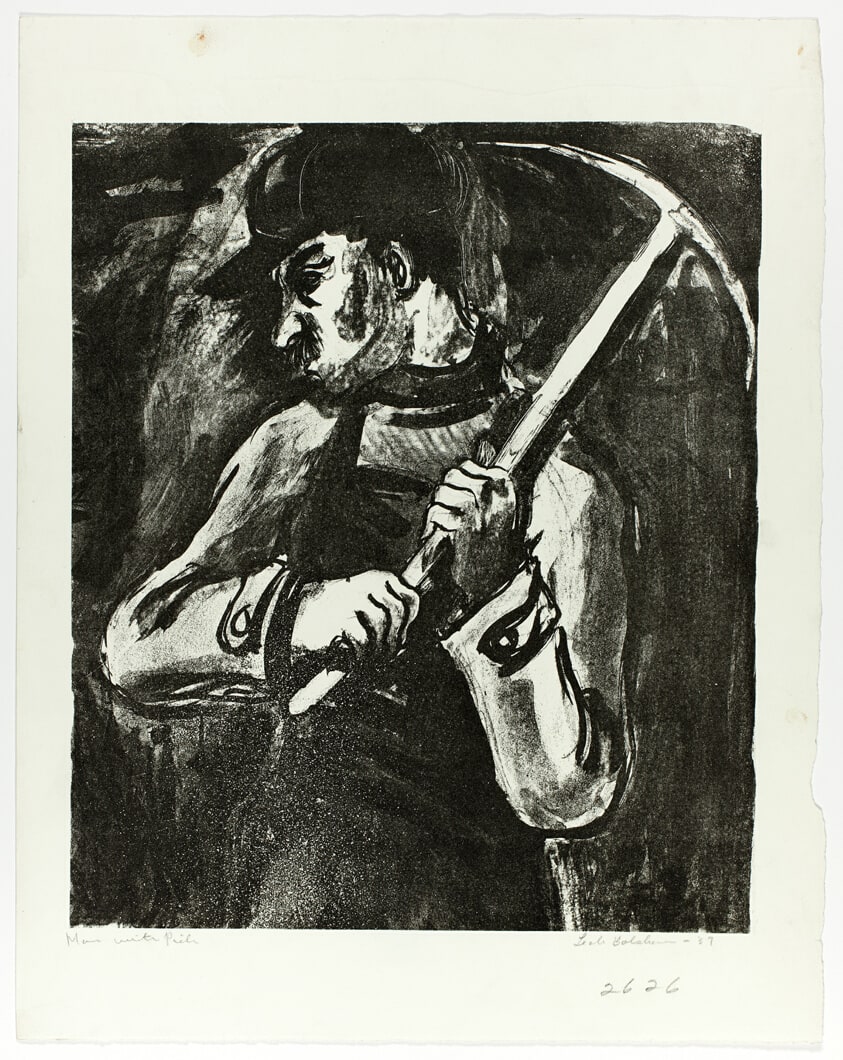 Man with Pick