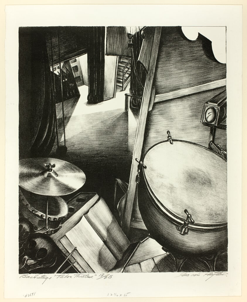 Backstage - Tabor Theatre