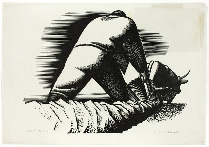 Bunyan Plowing