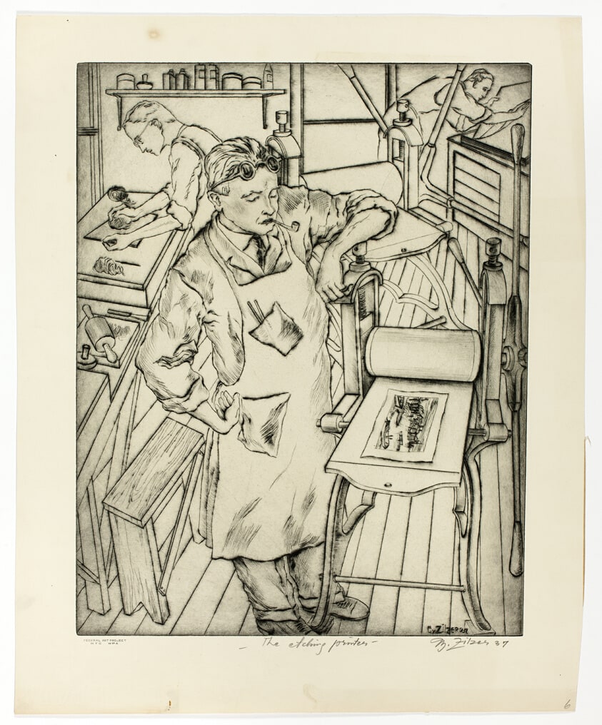 The Etching Printer