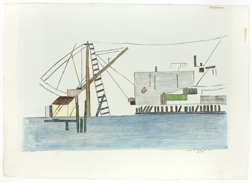 Wharf at Third Street #2, San Francisco