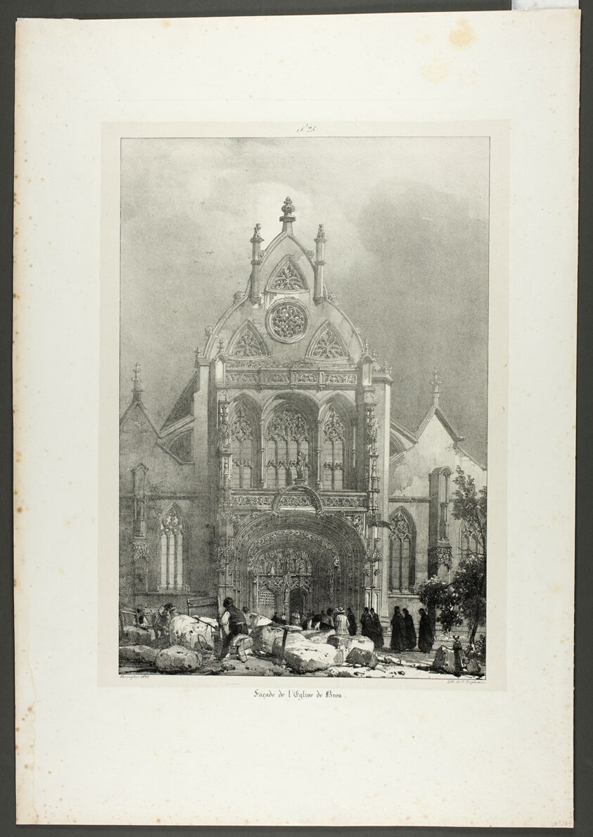 Facade of the Church of Brou
