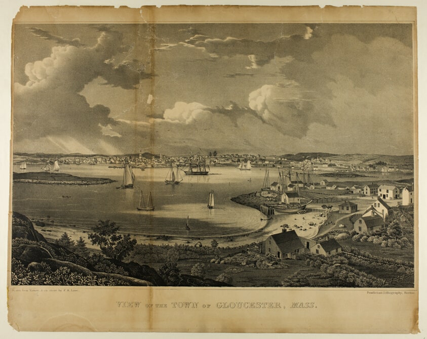 View of the Town of Gloucester, Massachusetts