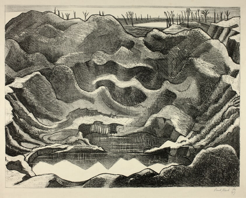 Mine Crater, Hill 60, Ypres Salient