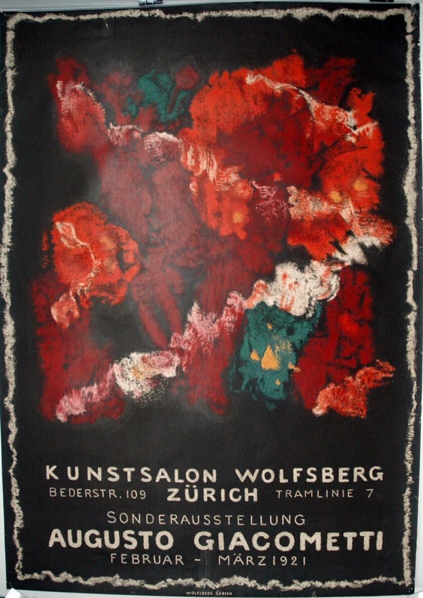 Wolfsberg Art Salon Zurich Augusto Giacometti exhibition from February to March 1921
