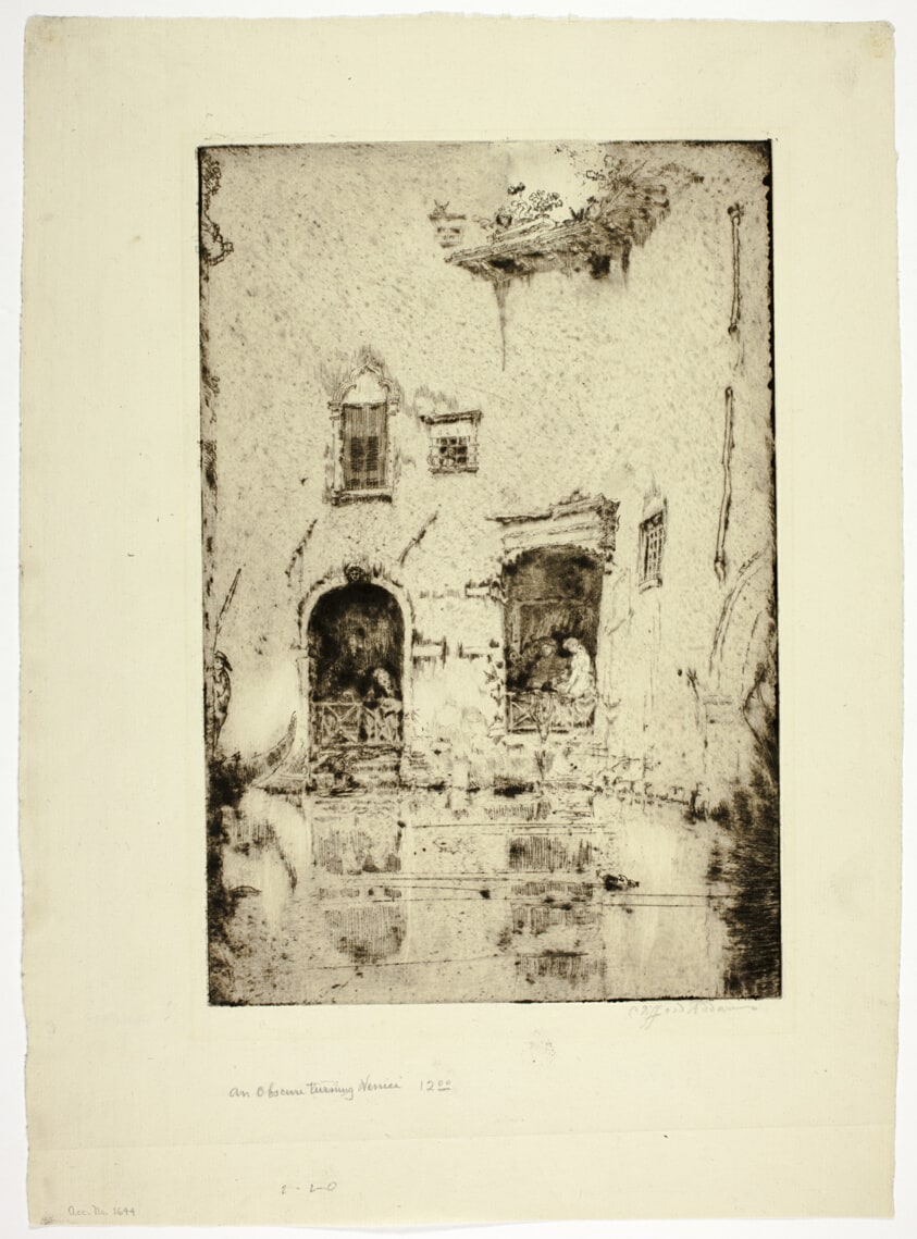 An Obscure Turning, Venice
