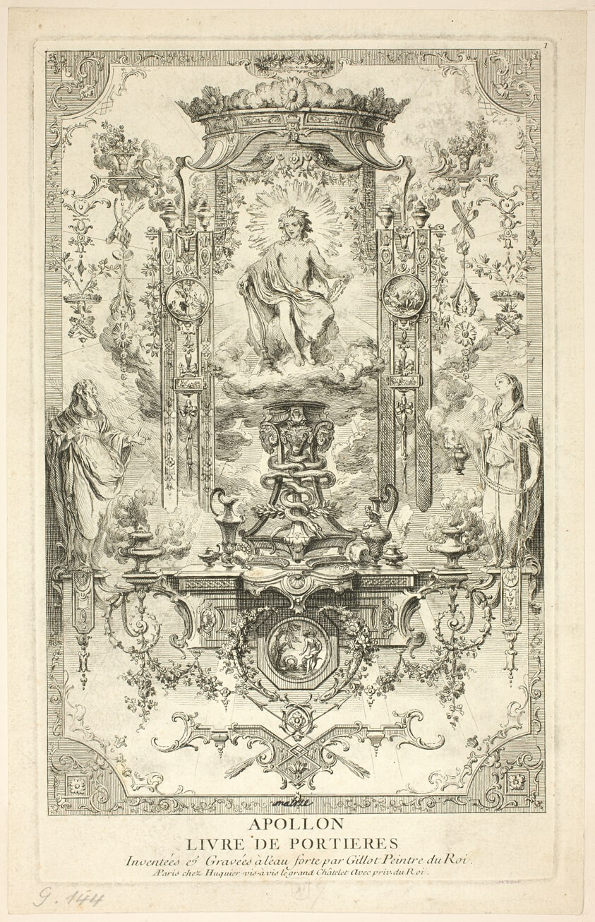 Apollo, from Livre de Portieres