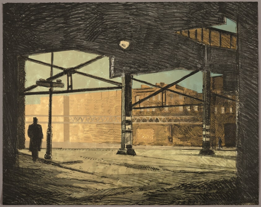 Under the El