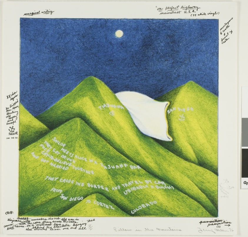 Pillow in the Mountains, from Juarez