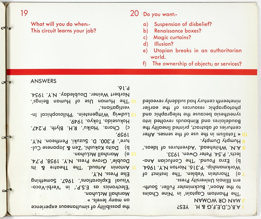 The Software Chart Questionnare