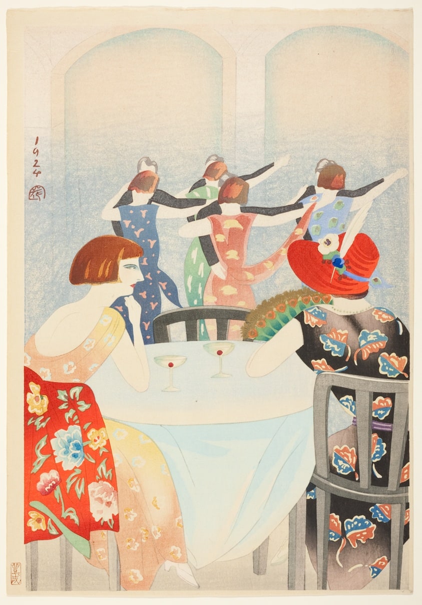 Dancing at the New Carlton Hotel in Shanghai