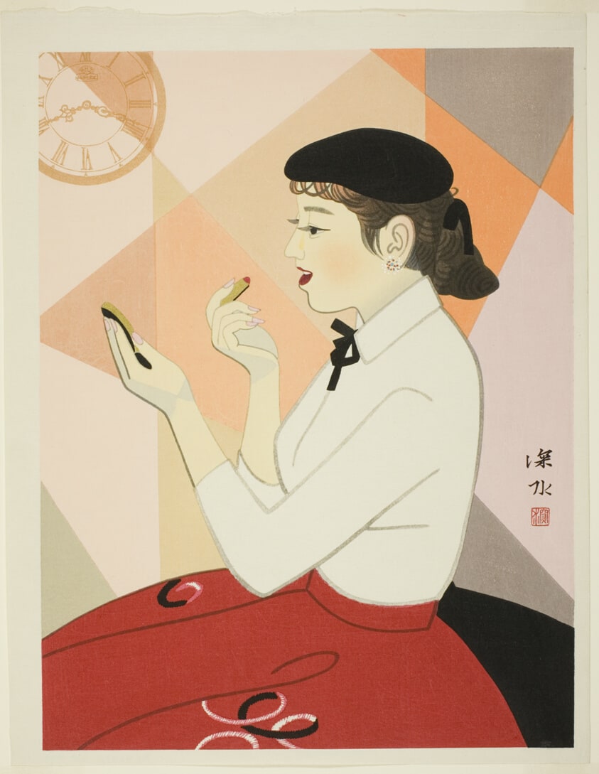 Clock and Beauty, no. IV