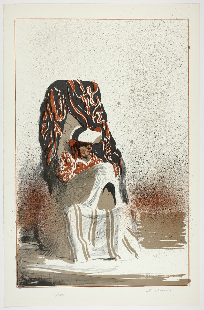 Old Lady on Beach