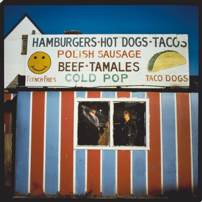 Hot Dog Stands: Taco Place, Addison Avenue, from the series "Hot Dog Stands"