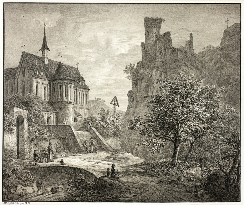 Church at Kobern on the Mosel