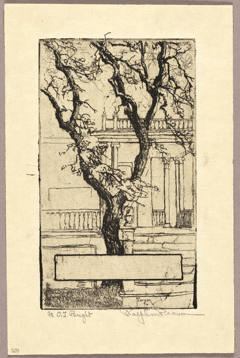 Bookplate: For O.J. Bright