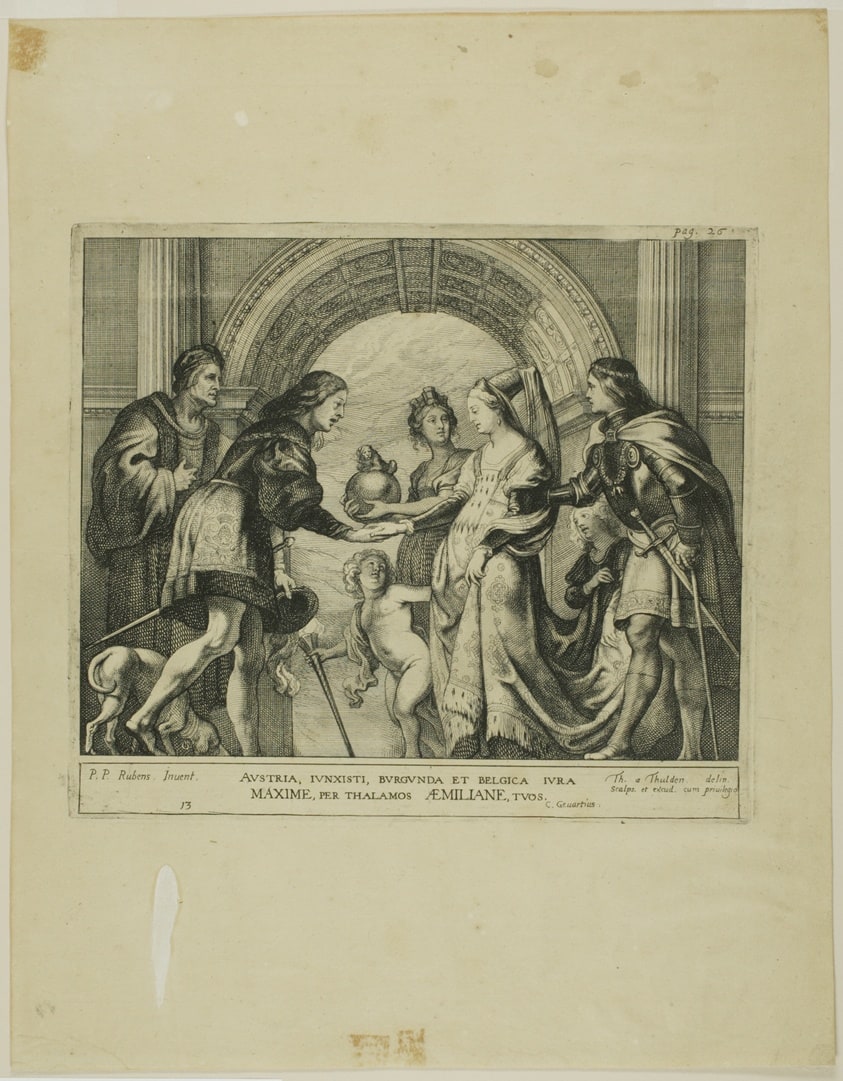 The Marriage of Maximilian of Austria with Mary of Burgundy