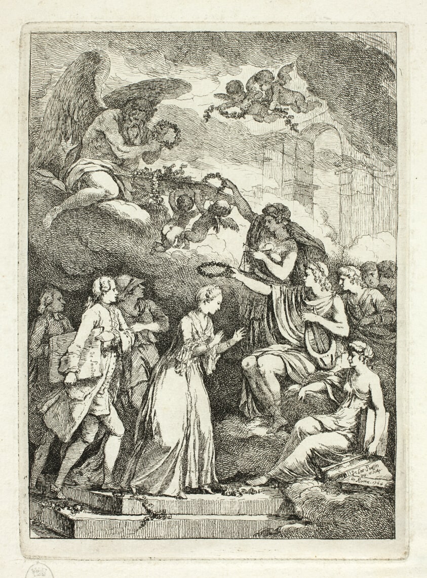 Plate from, Nella Venuta