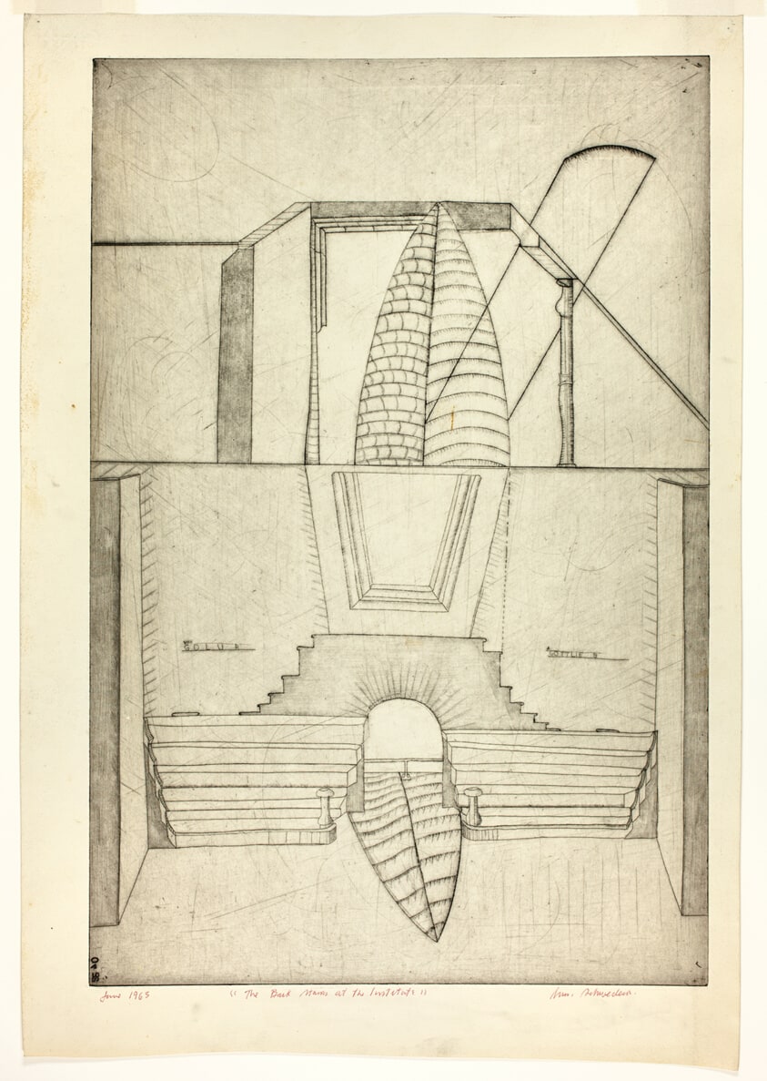 The Back Stairs at the Institute