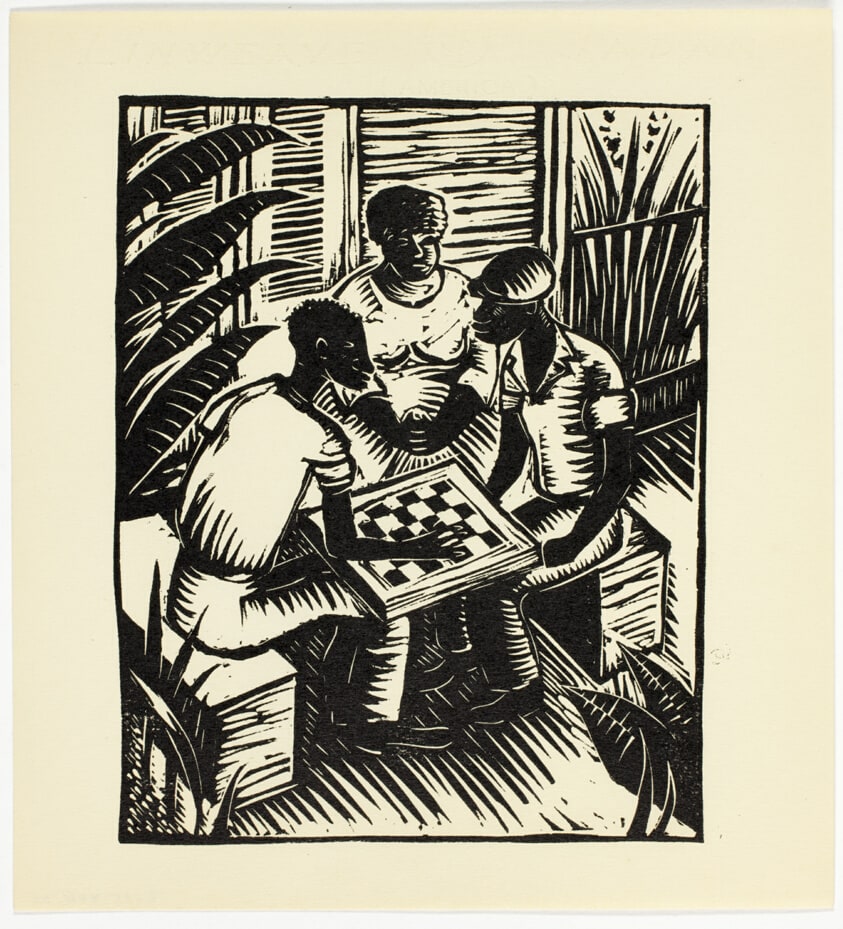 New Orleans - print #13 of 52 in the 1936 Calendar of The Chicago Society of Artists
