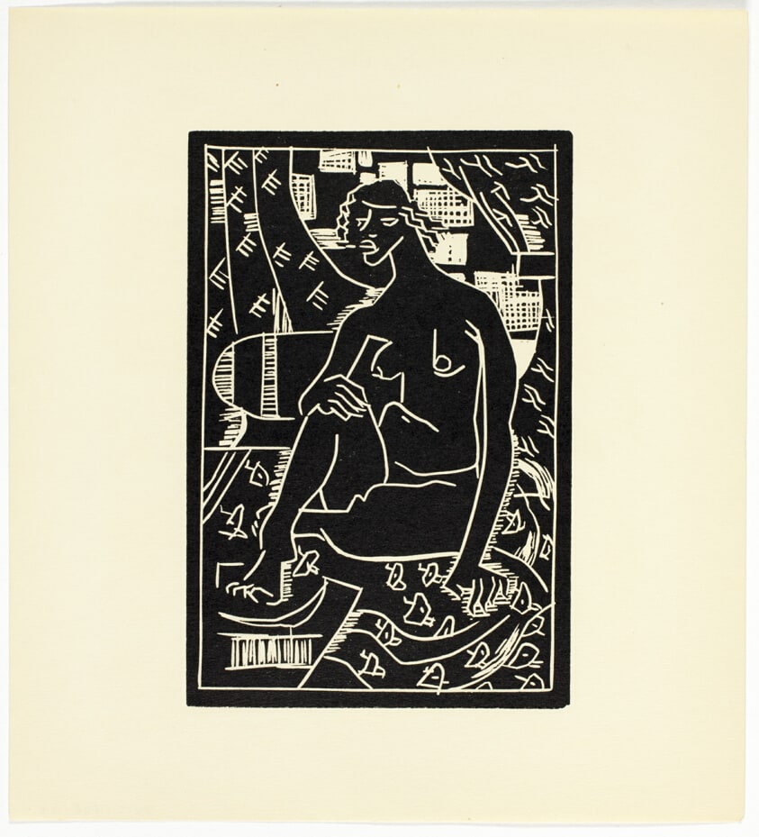 Nude - print #31 of 52 in the 1936 Calendar of The Chicago Society of Artists