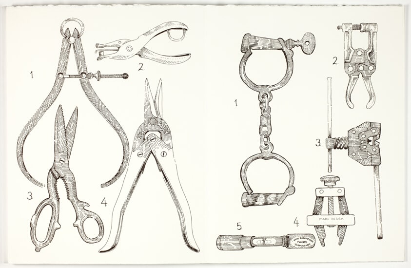 Plate J and Plate K, from Index: The Objects of My Obsession, Volume One, Book Four: Weights and Measures