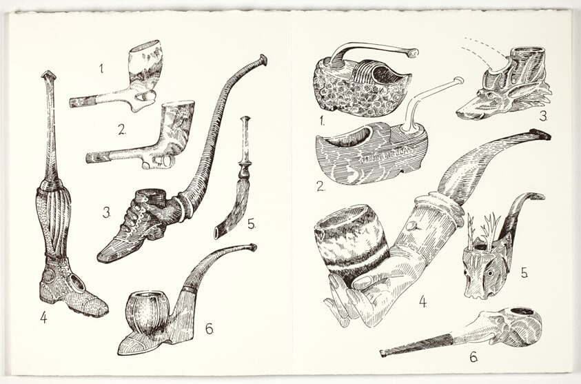 Plate F and Plate G, from Index: The Objects of My Obsession, Volume One, Book Five: Smoking Guns