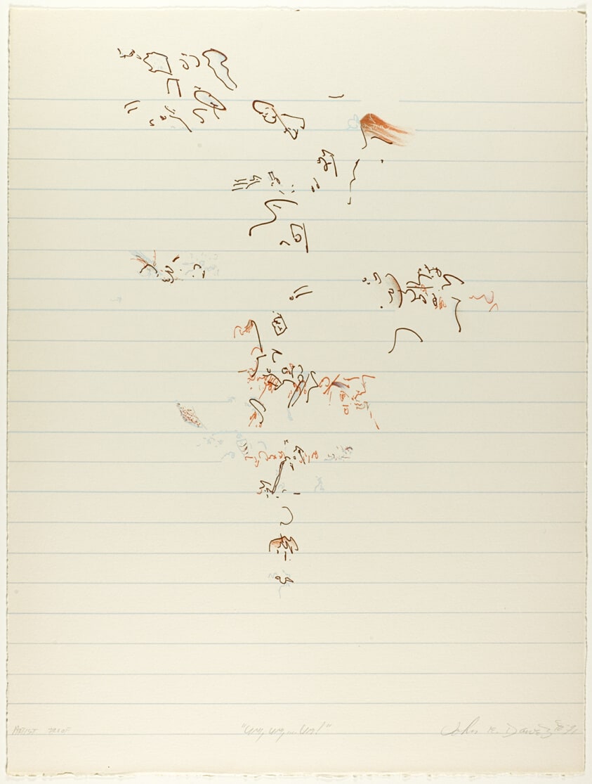 Um, Um,... Um!, from Visual Poems