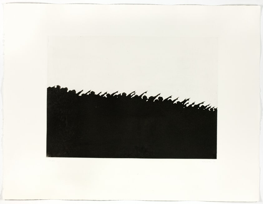Very Near, plate three from Silencio, Silencio