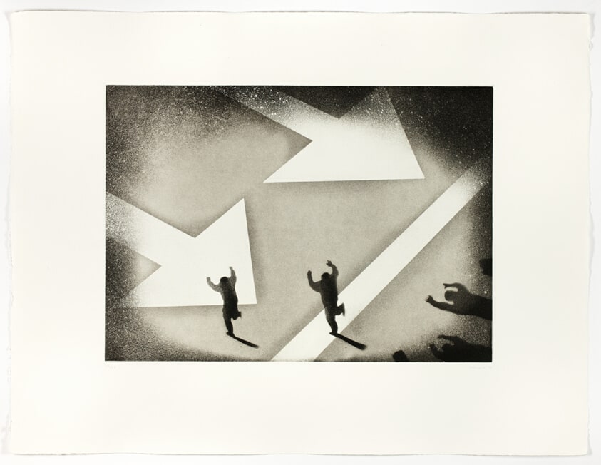 Single Direction, plate four from Silencio, Silencio