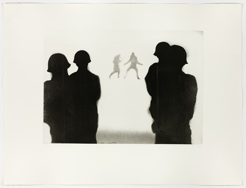 Triangle, plate seven from Silencio, Silencio