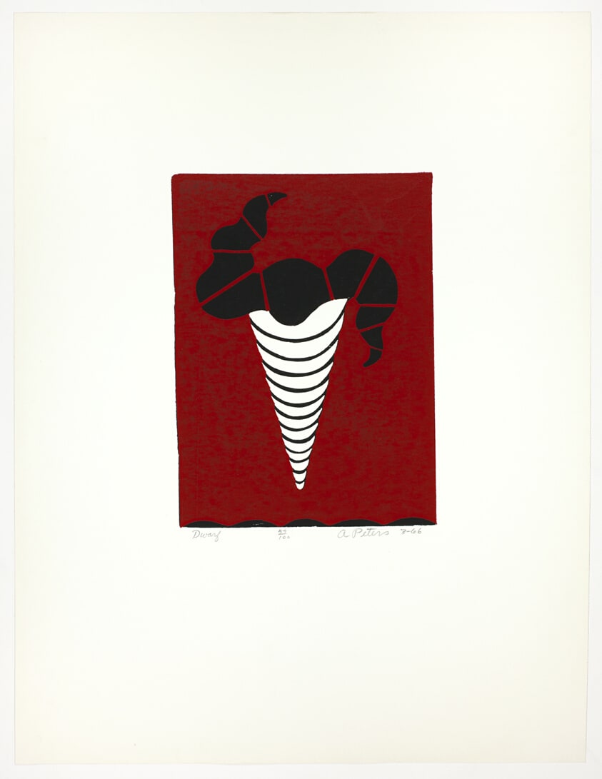 Dwarf, from Serigraphs by Students of the Art Institute of Chicago