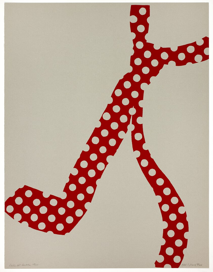Polka Dot Necktie, from Serigraphs by Students of the Art Institute of Chicago