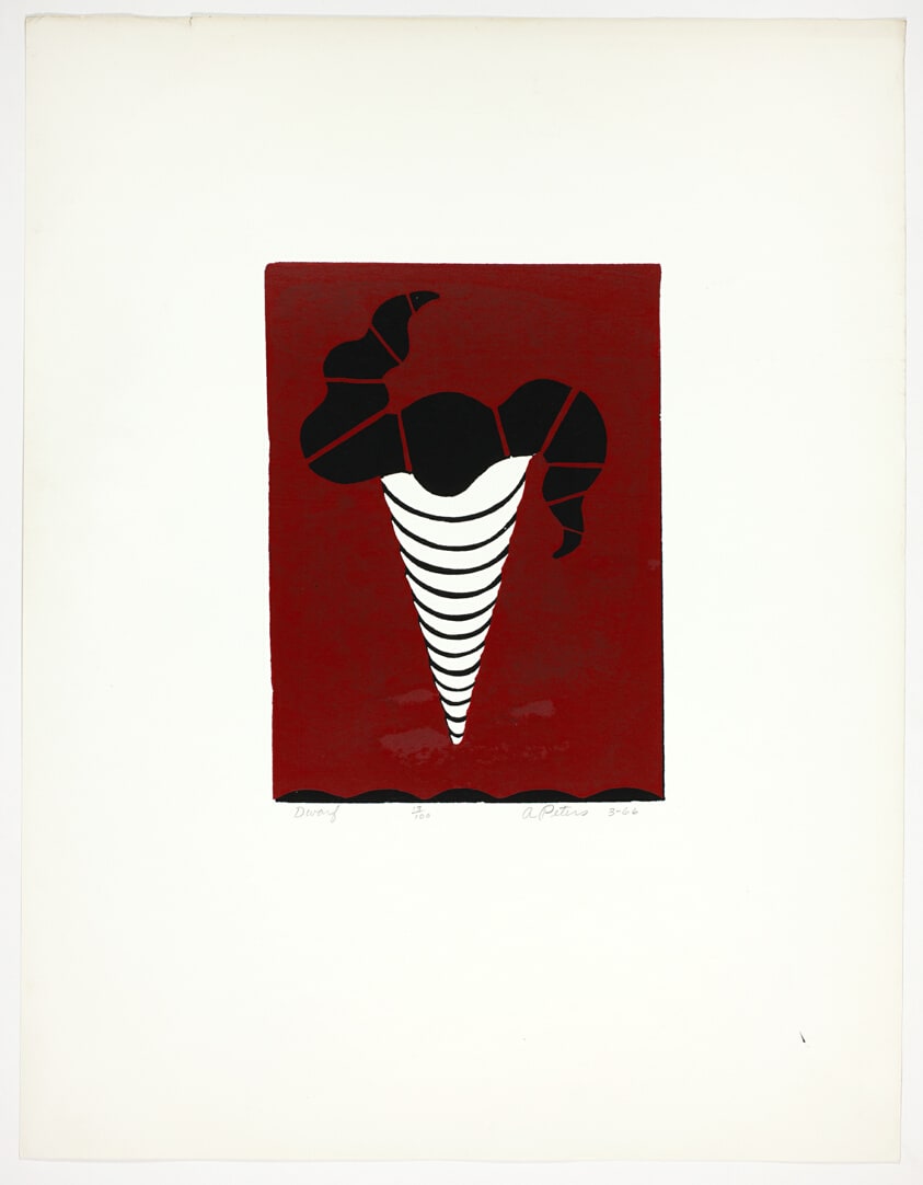 Dwarf, from Serigraphs by Students of the School of the Art Institute of Chicago