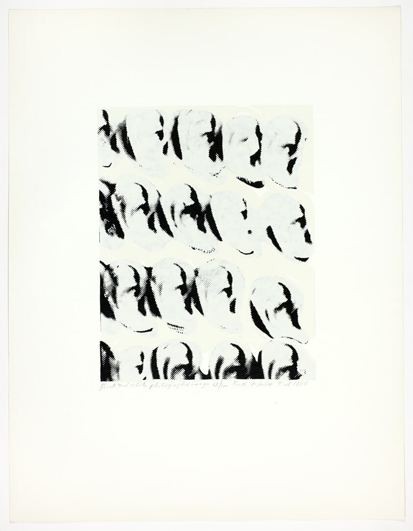 Black and White Photographic Image, from Serigraphs by Students of the School of the Art Institute of Chicago