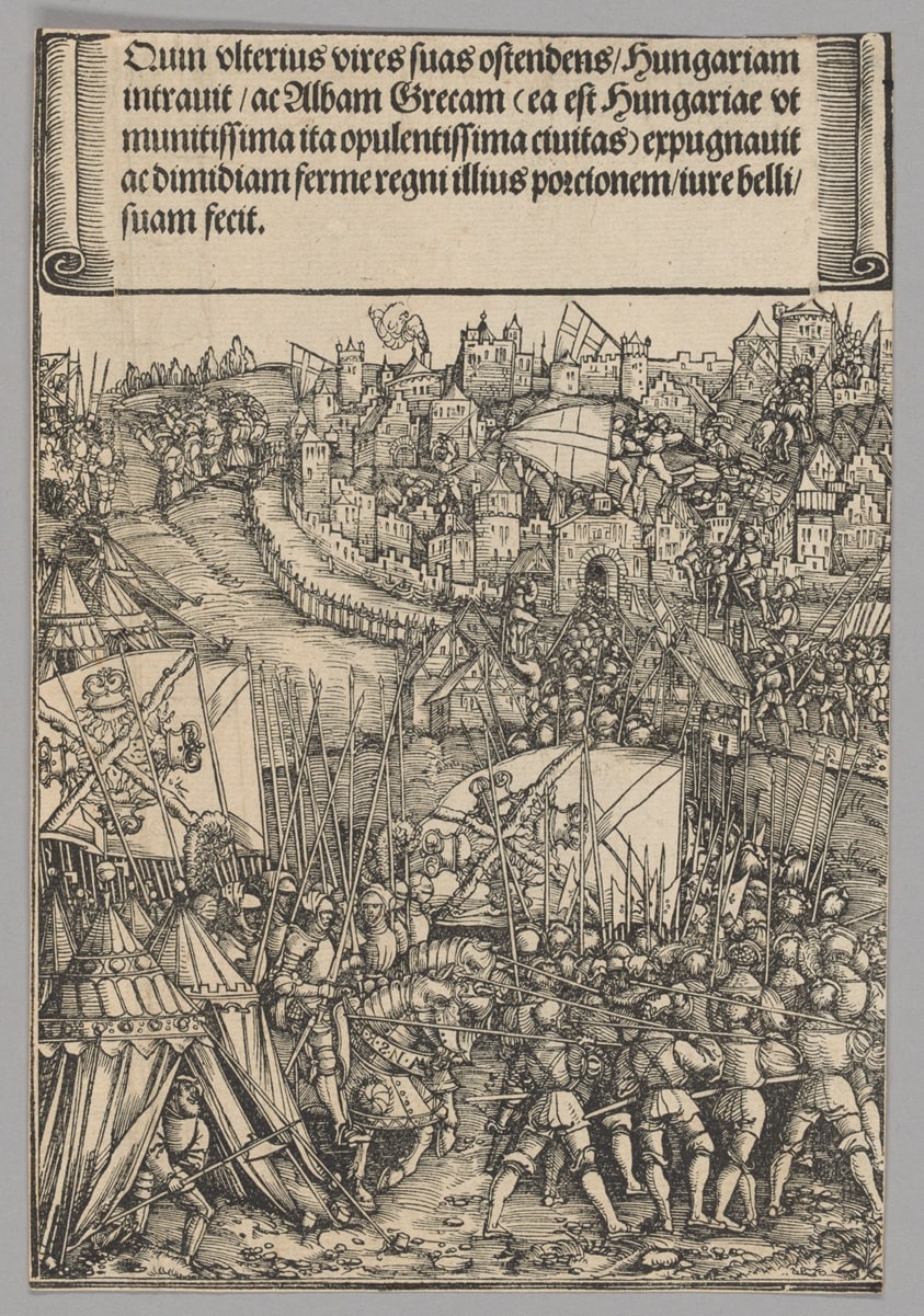 Hungarian Campaign, plate 14 from Historical Scenes from the Life of Emperor Maximilian I from the Triumphal Arch