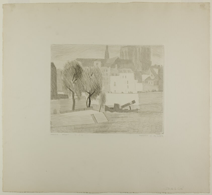 Ile de la Cité: Quai de Bourbon et Notre Dame