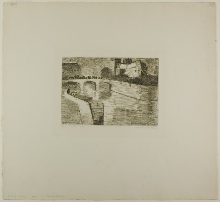 Pont de L'archeveque: Le Quai