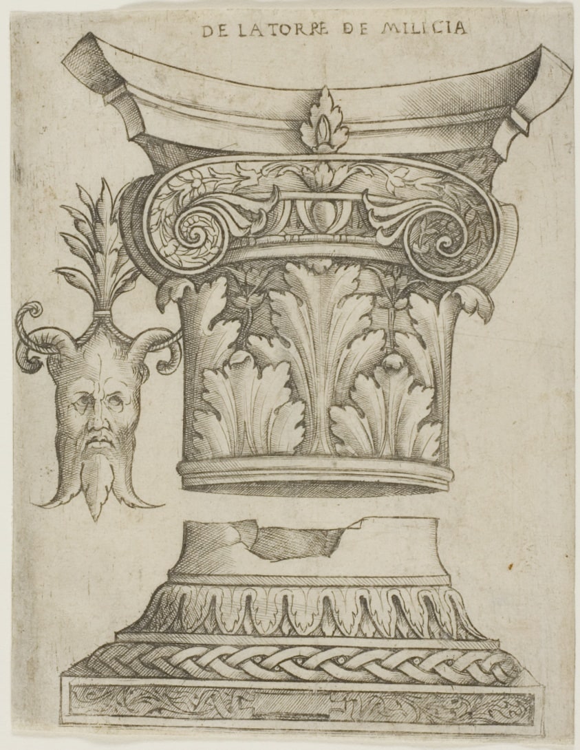 Architectural Details: Base, Capital, and Mask