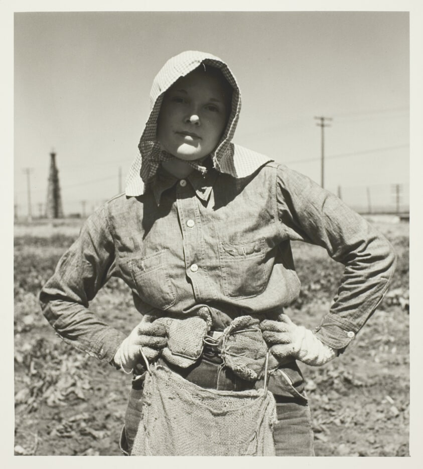 Potato Field Madonna, Kern County, California