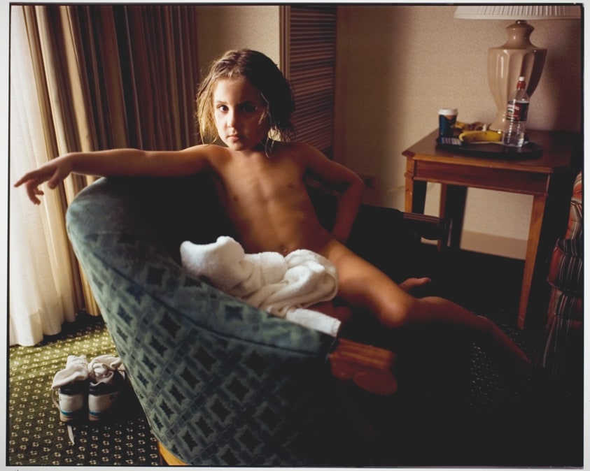 Emma in Green Chair, Los Angeles