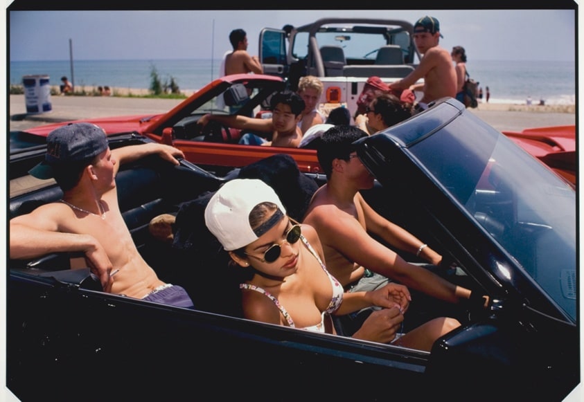 Mijanou and Friends from Beverly Hills H.S. on Senior Beach Day, Will Rogers State Beach