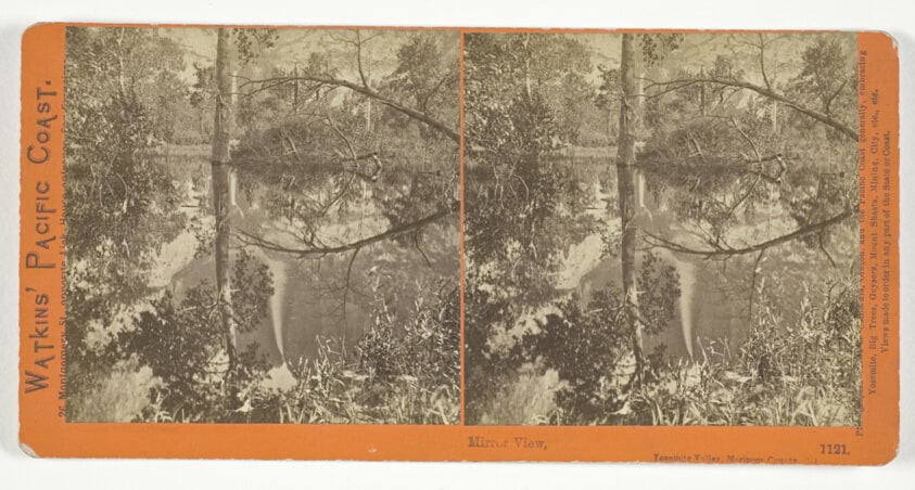 Mirror View, Yosemite Valley, Mariposa County, Cal.