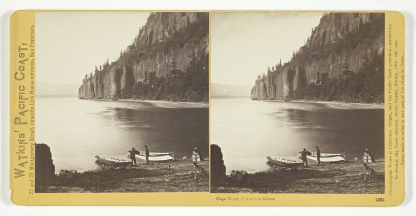 Cape Horn, Columbia River, No. 1231 from the series "Watkins' Pacific Coast"