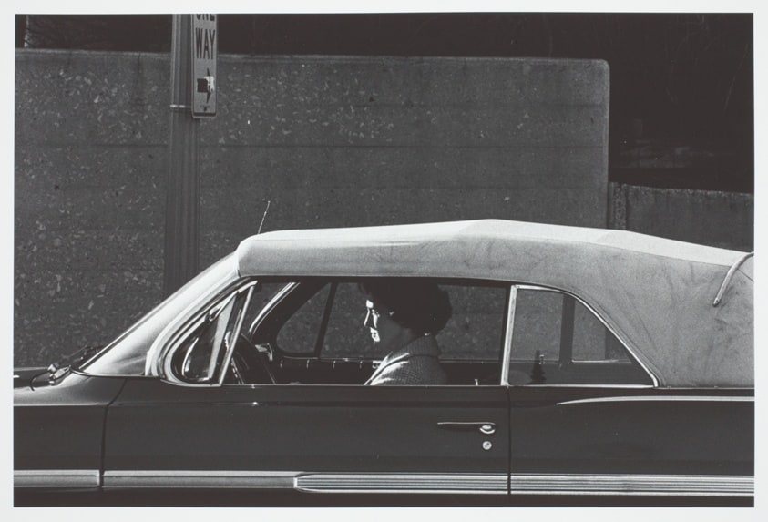 In The Garden, from the portfolio "The Automobile," Institute of Design, 1966