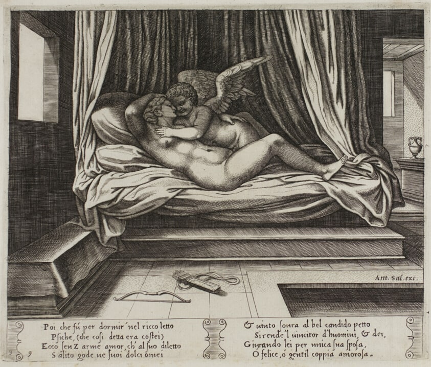 Cupid in Psyche's Arms
