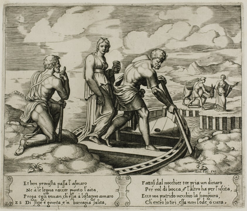 Psyche Embarks in Charon's Boat