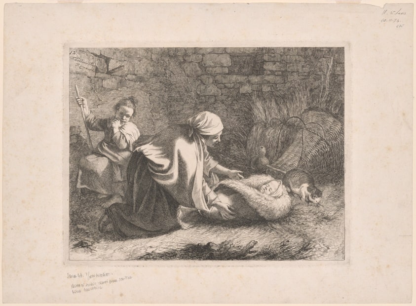 Plate 12, from The Set of 12 Pastorals Scenes